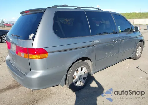 2002 Honda Odyssey Ex-L z USA, uszkodzony, nr VIN 5FNRL18952B017419